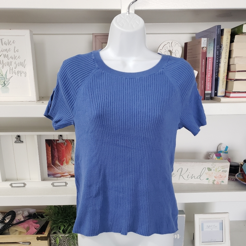 Express Blue Top
